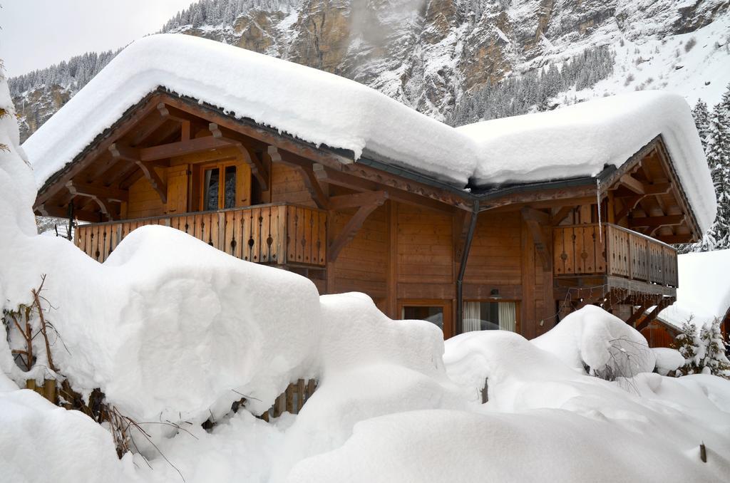 מורזין Hotel Et Chalet Au Coin Du Feu Chilly Powder חדר תמונה